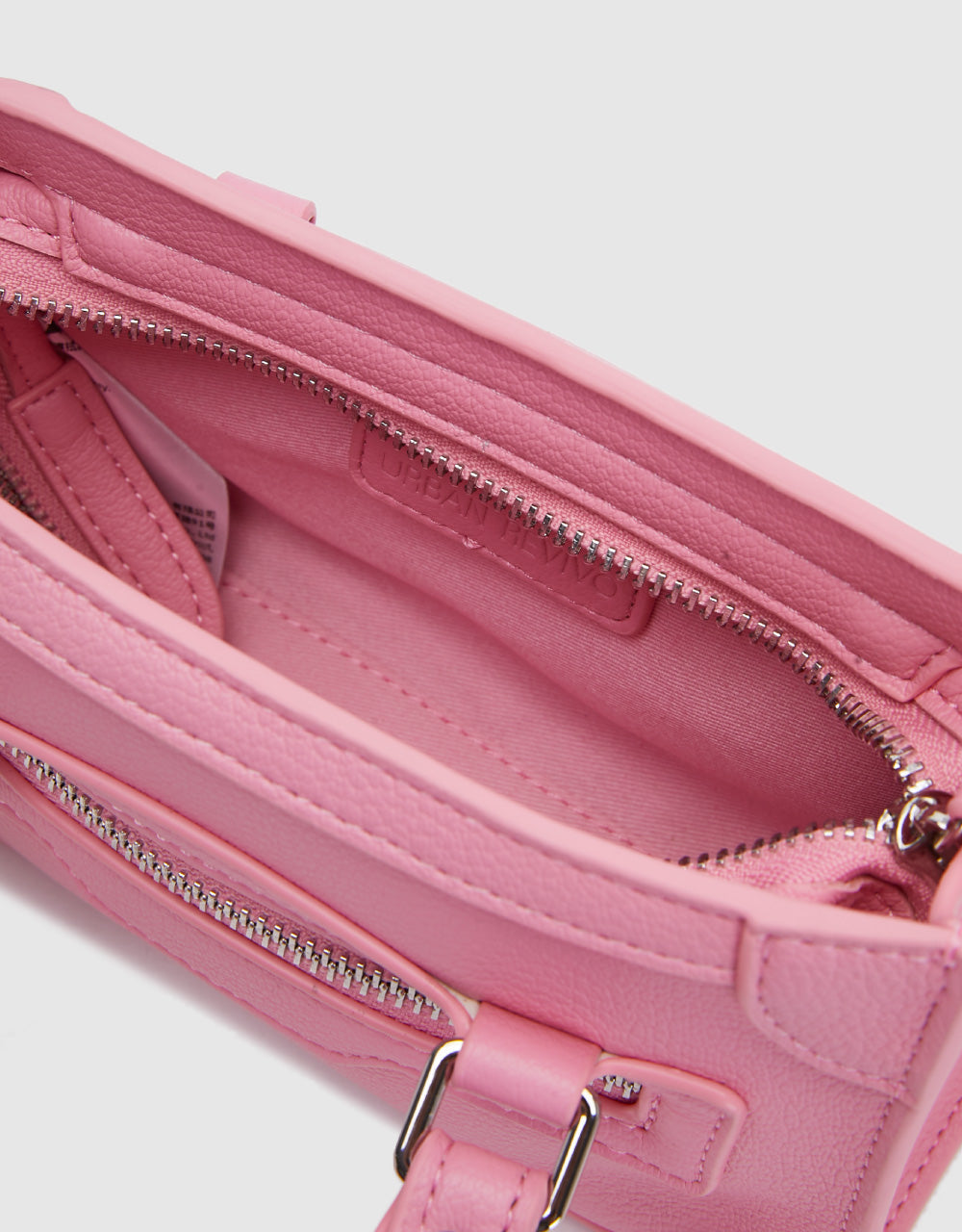 Zip Detail Shoulder Bag