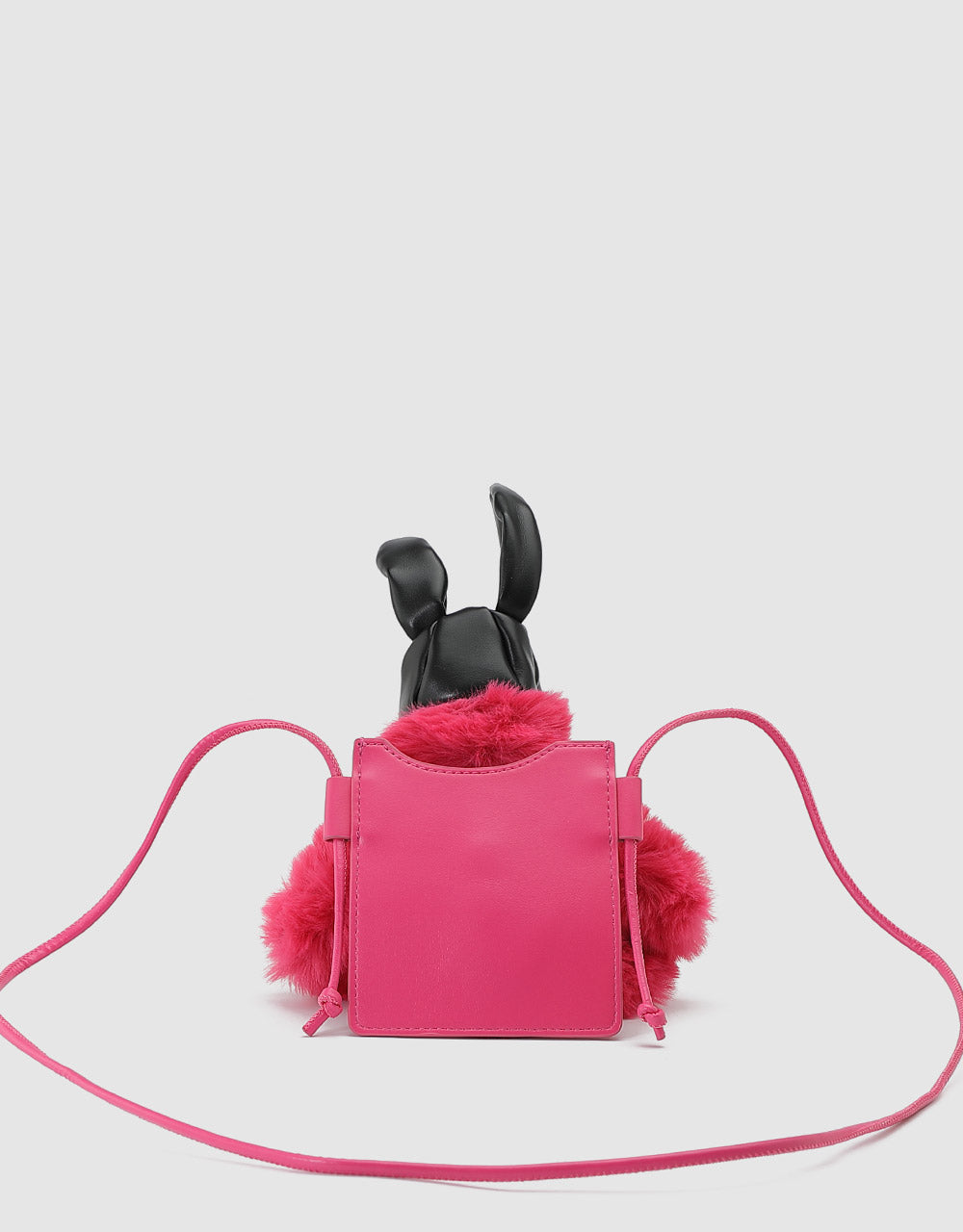 Mini Bag With Fluffy Charm