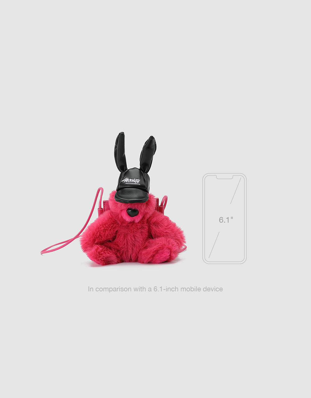Mini Bag With Fluffy Charm