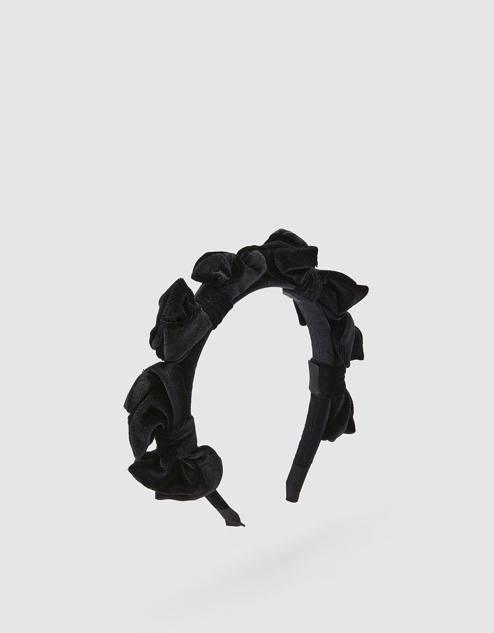 Bow Detail Ruched Headband