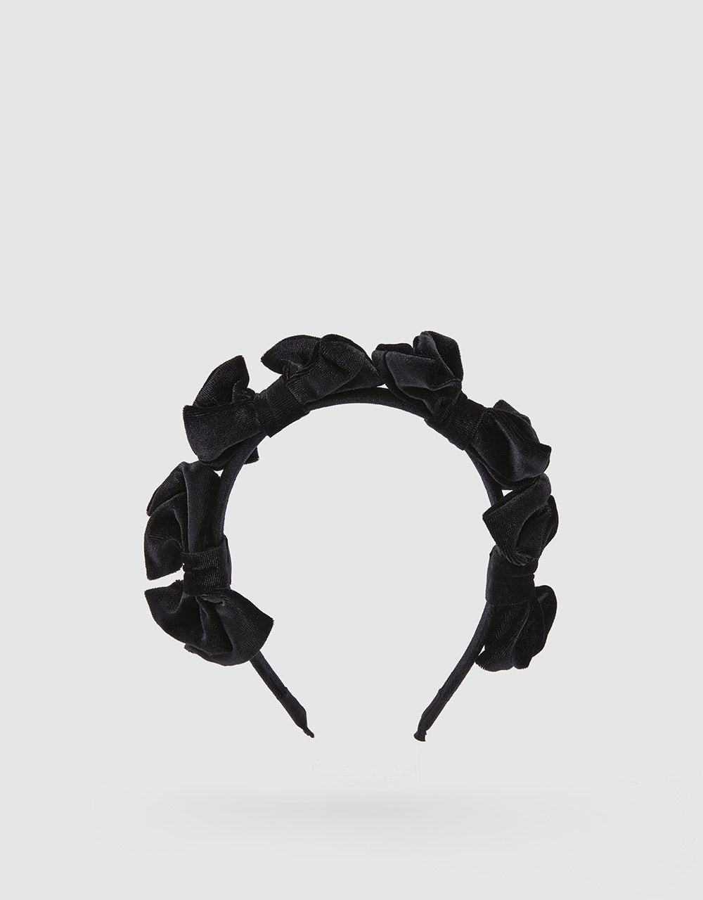 Bow Detail Ruched Headband