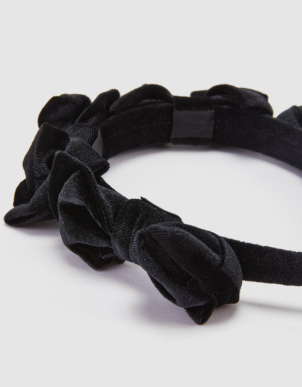 Bow Detail Ruched Headband