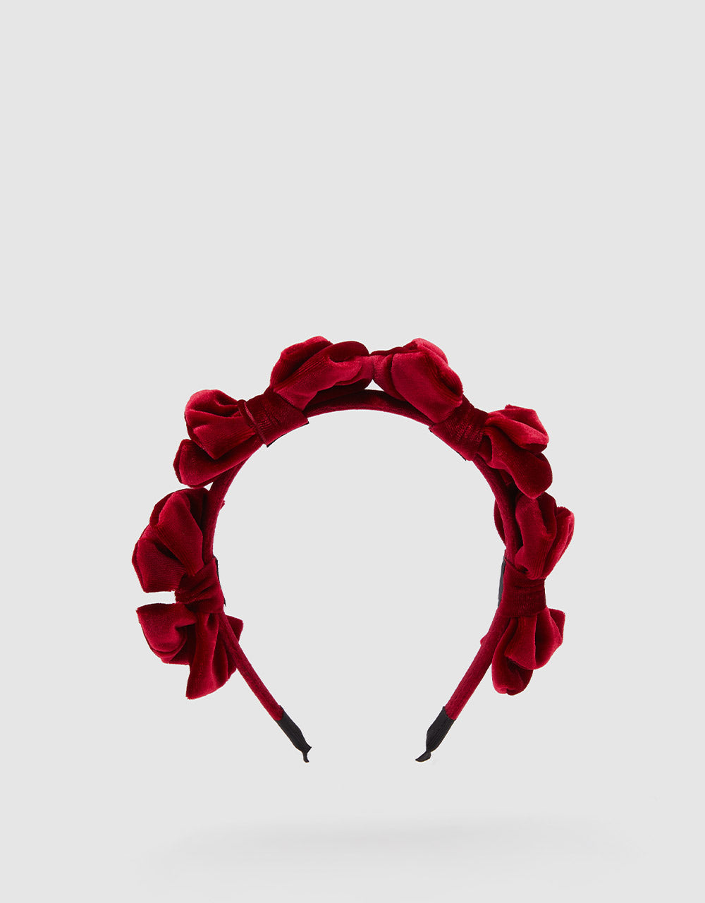 Bow Detail Ruched Headband