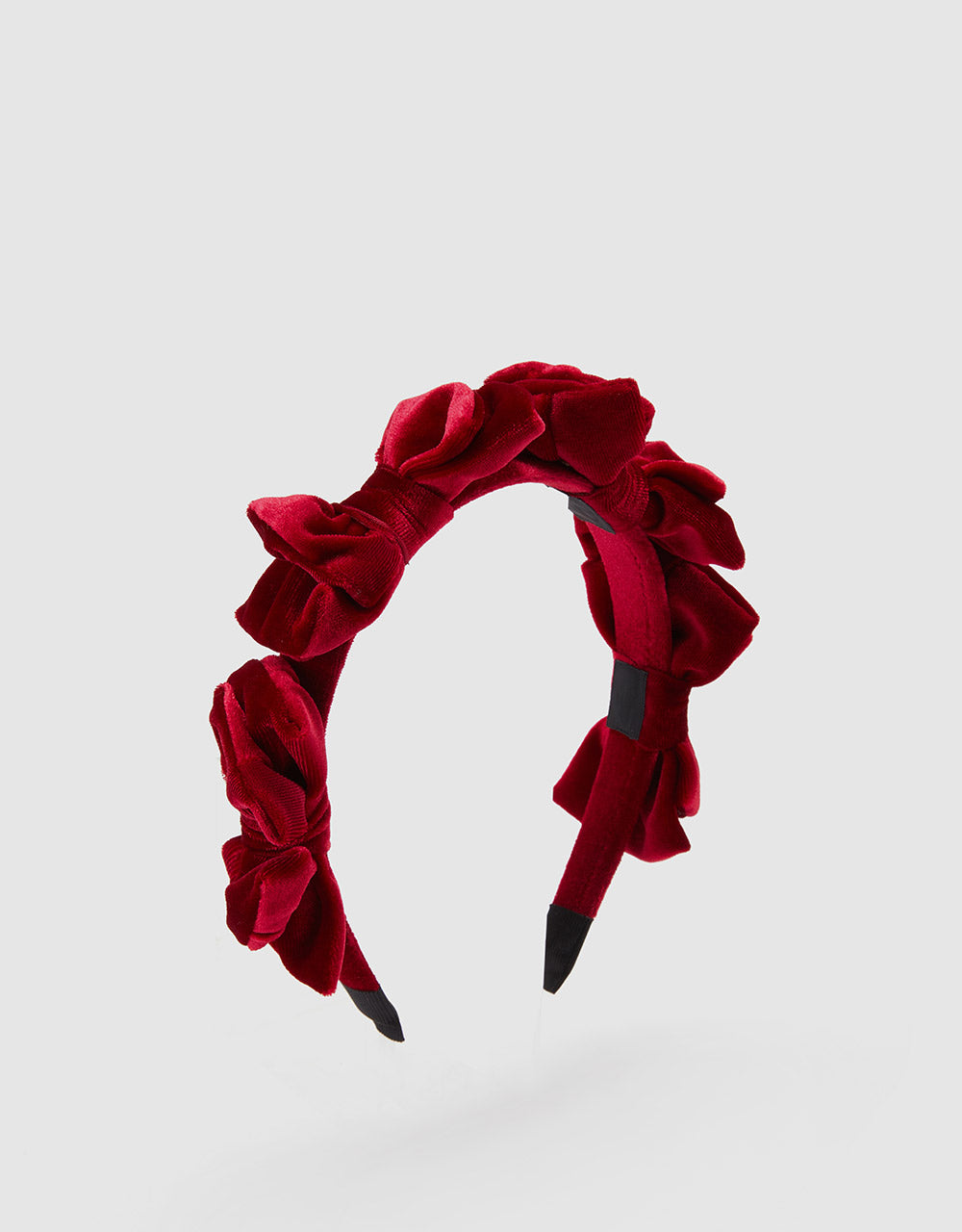 Bow Detail Ruched Headband