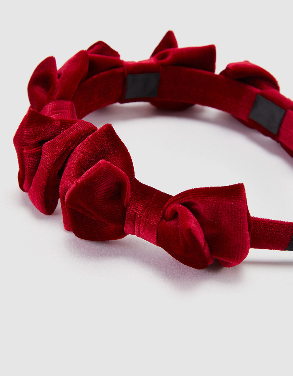 Bow Detail Ruched Headband