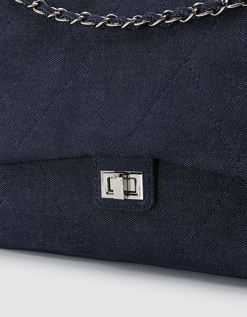 Denim Shoulder Bag
