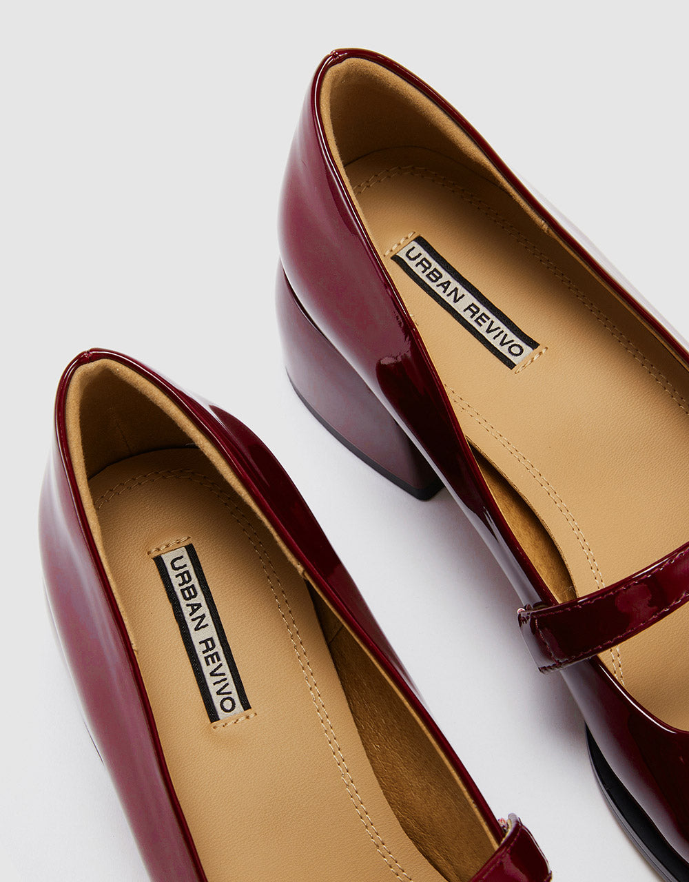 Faux Pearl Detail Mary Janes