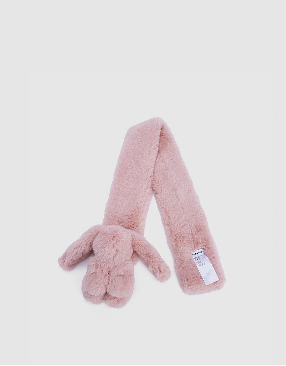 Bunny Detail Fluffy Scarf