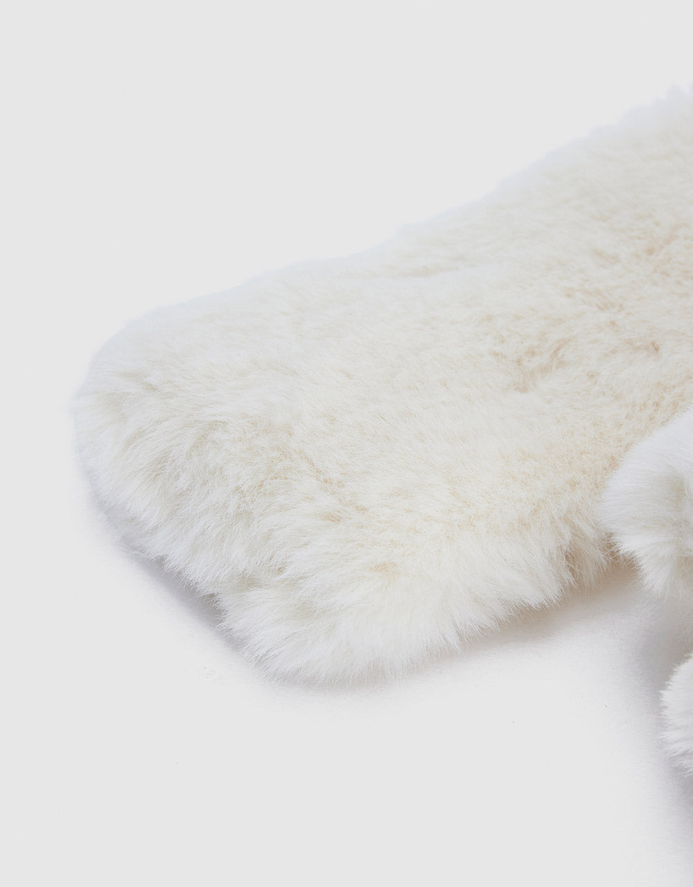 Bunny Detail Fluffy Scarf