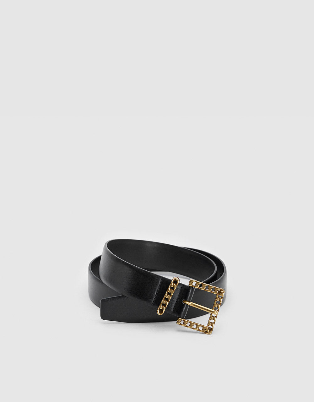 Faux Leather Belt