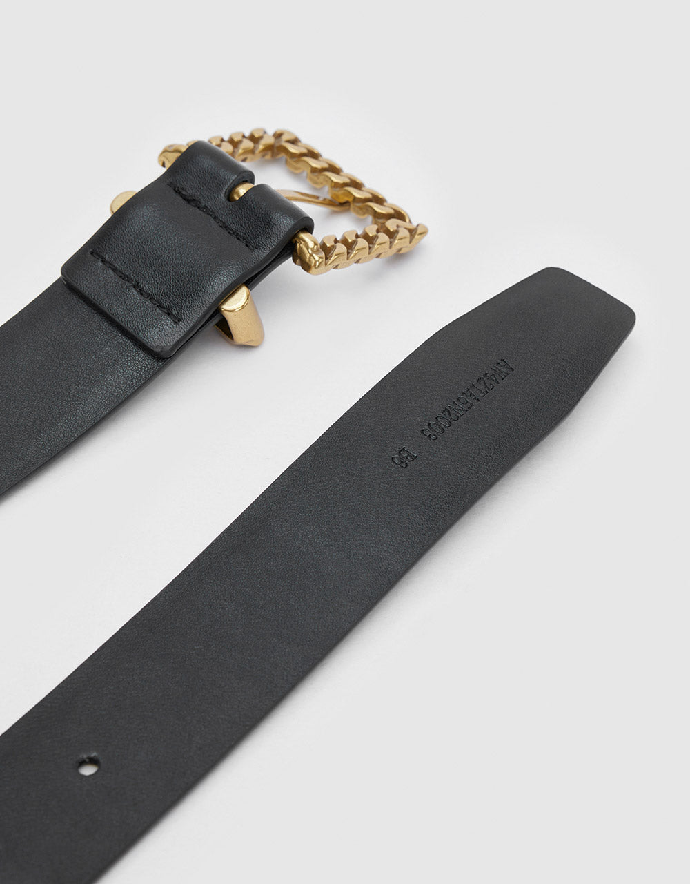 Faux Leather Belt