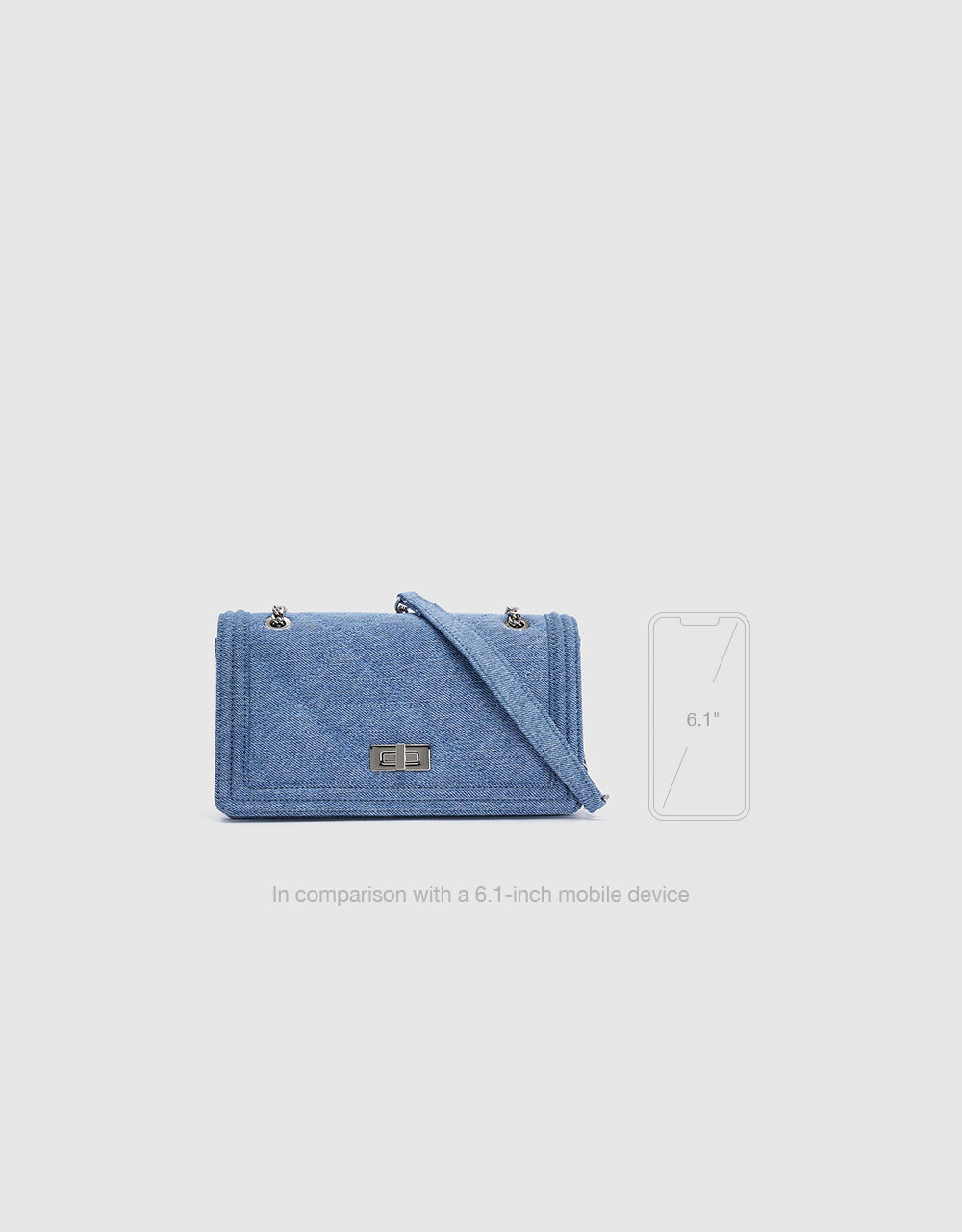 Denim Shoulder Bag