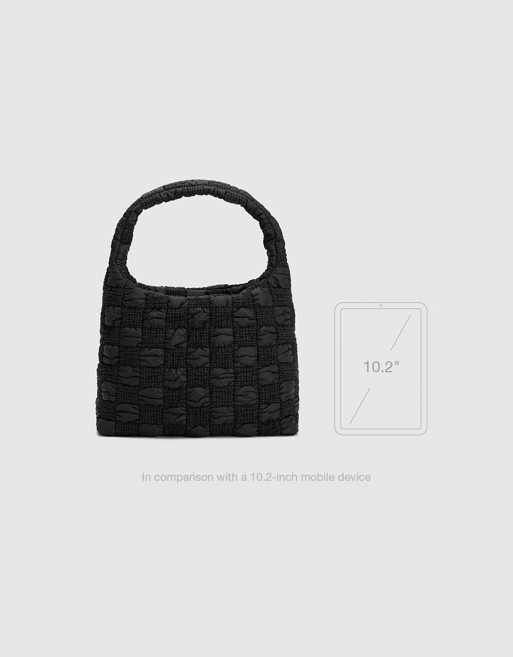 Combination Quilted Shoulder Bag