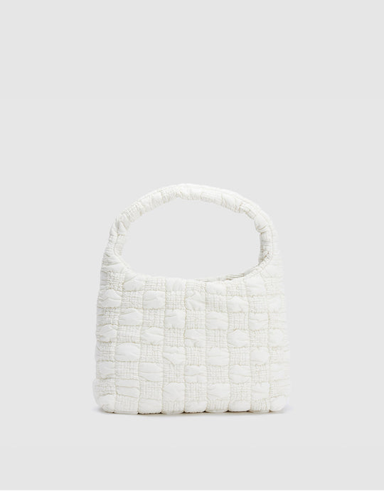 Combination Quilted Shoulder Bag