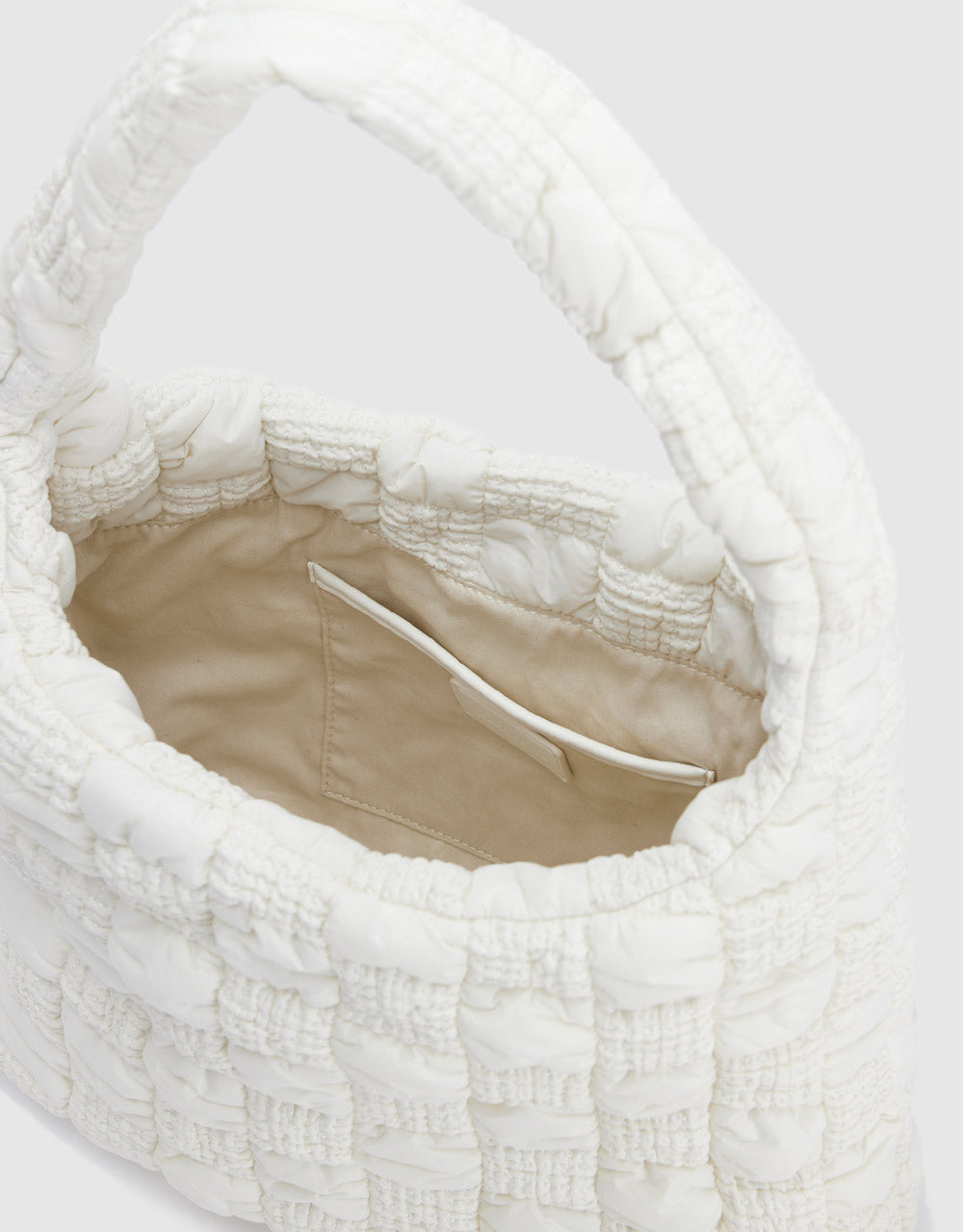 Combination Quilted Shoulder Bag