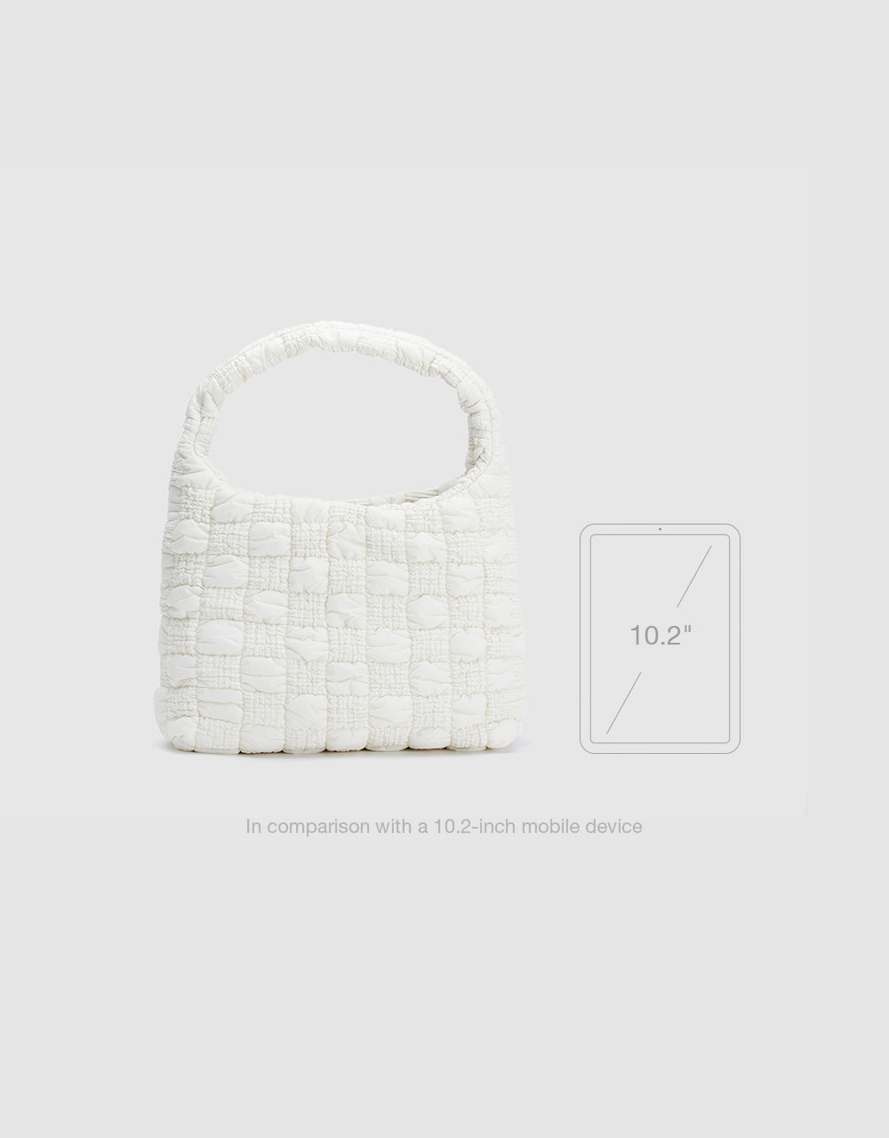 Combination Quilted Shoulder Bag