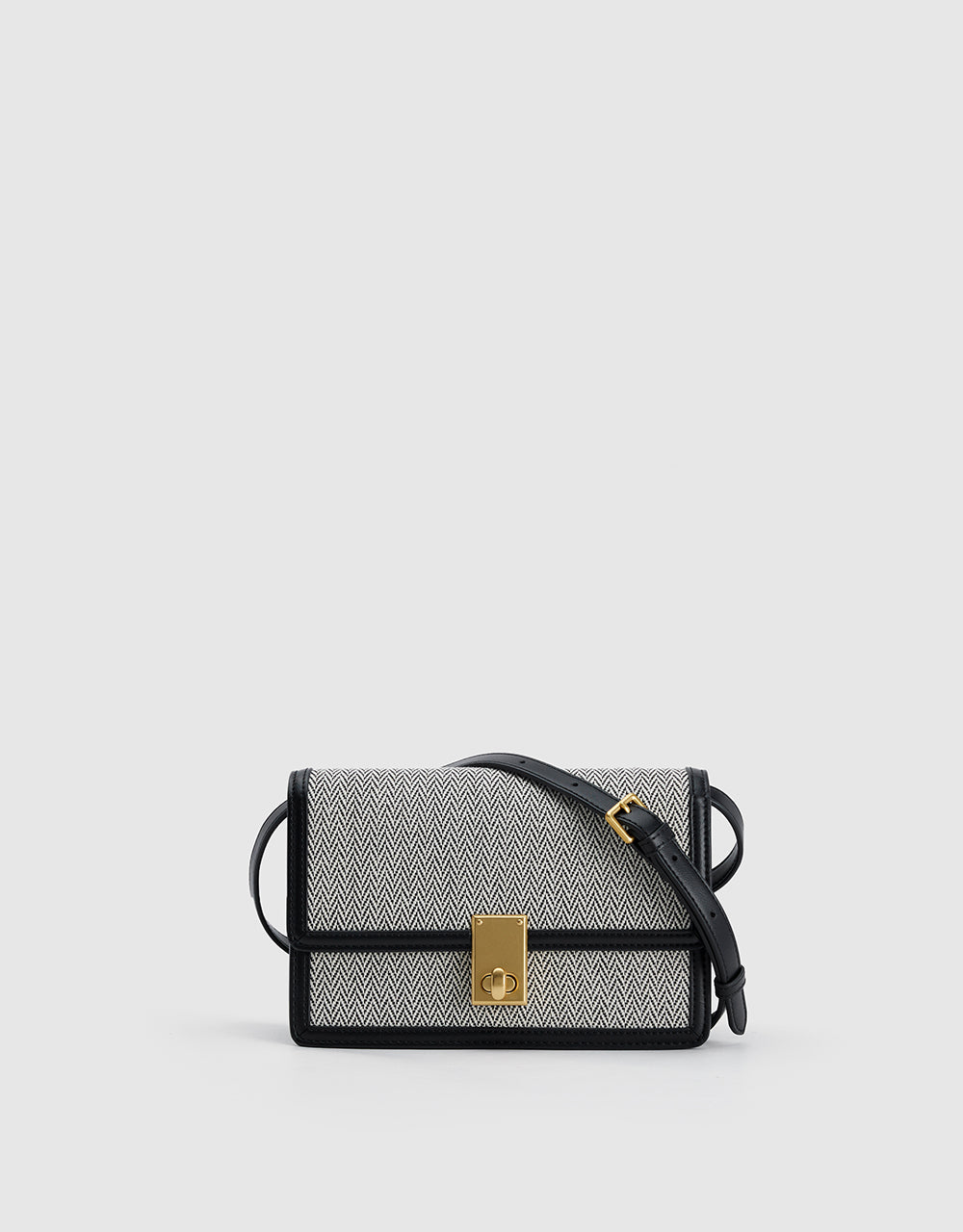 Two-Tone Crossbody Bag