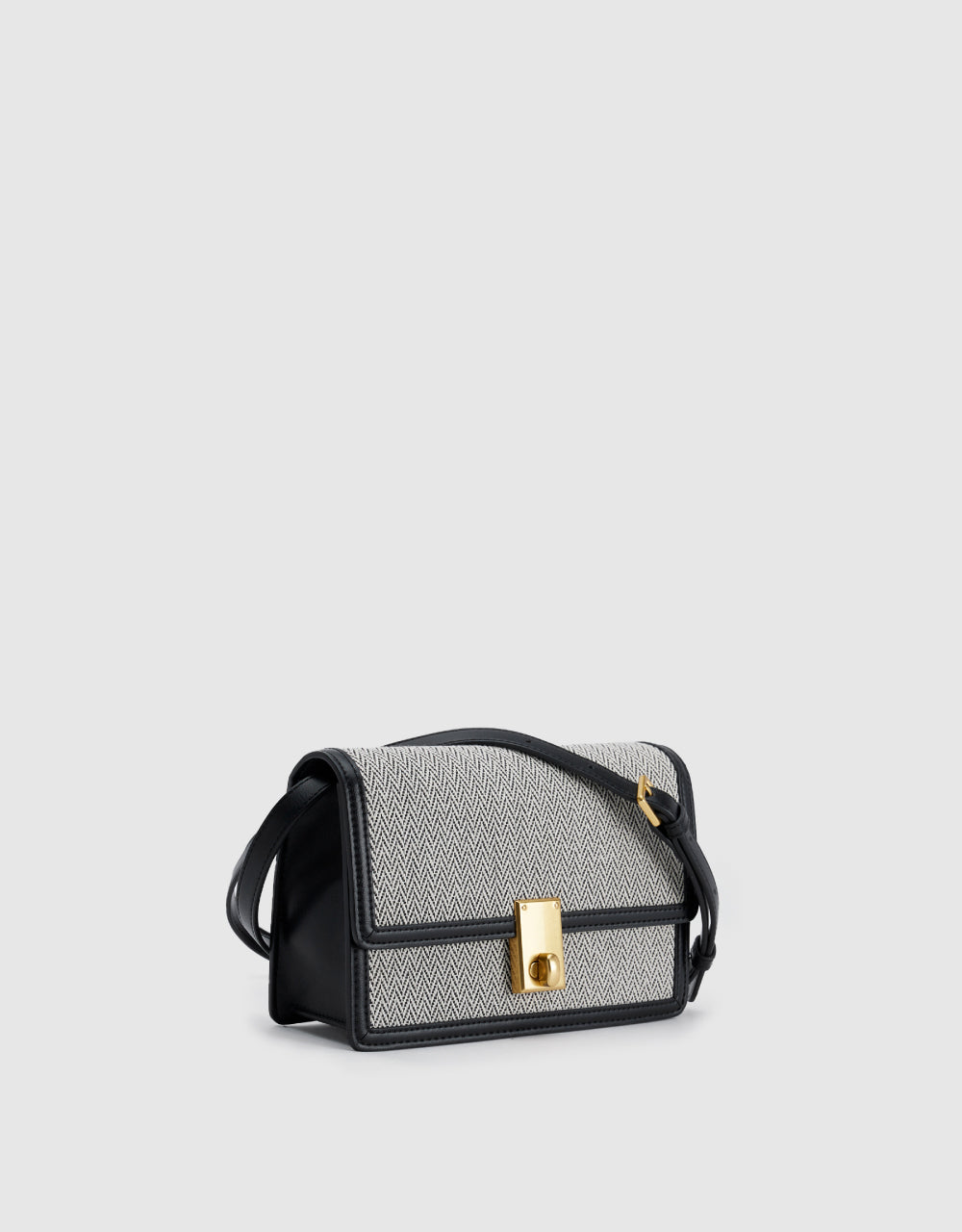 Two-Tone Crossbody Bag