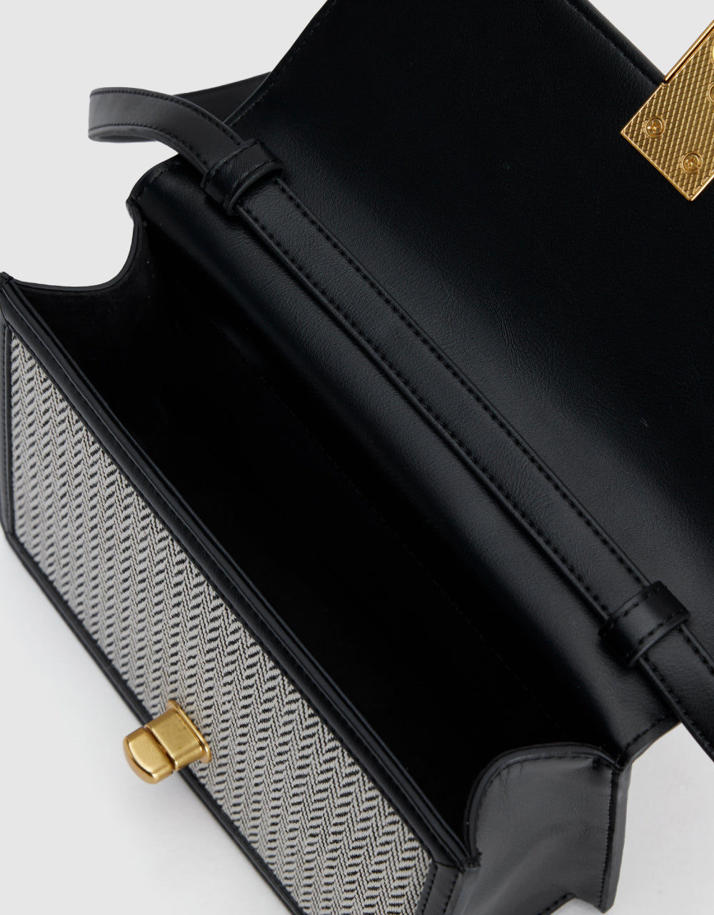 Two-Tone Crossbody Bag