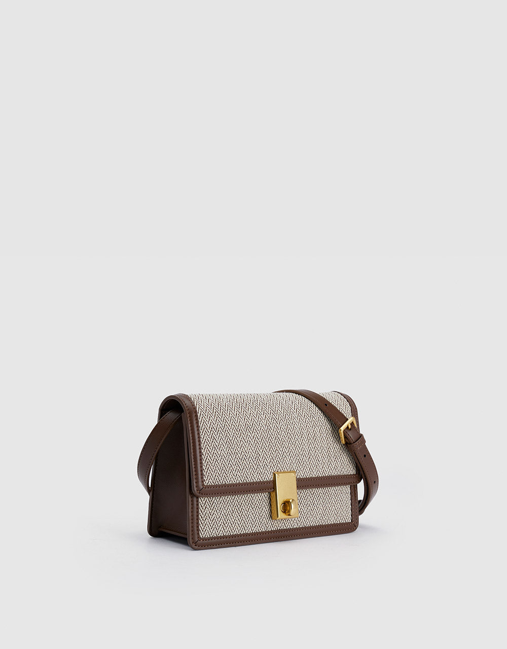 Two-Tone Crossbody Bag