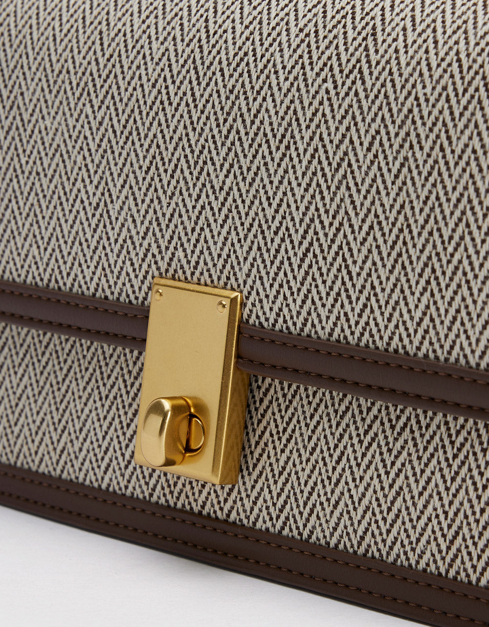 Two-Tone Crossbody Bag