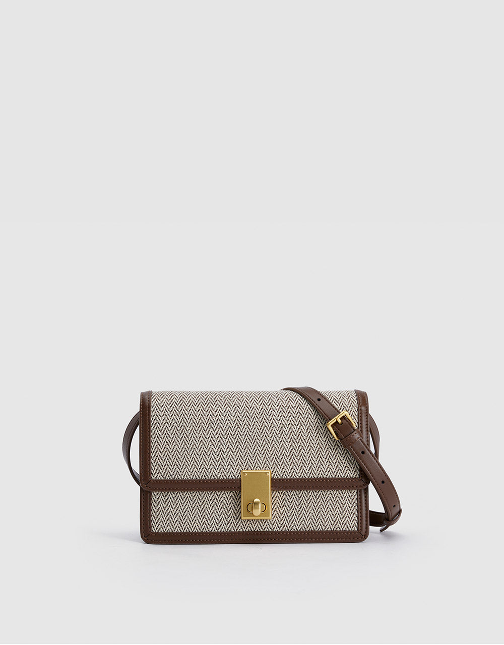 Two-Tone Crossbody Bag