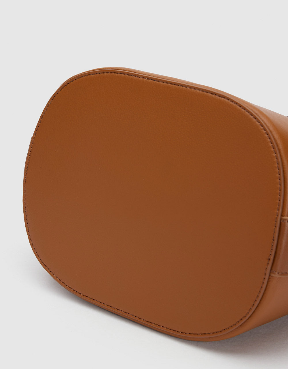 Faux Leather Bucket Bag