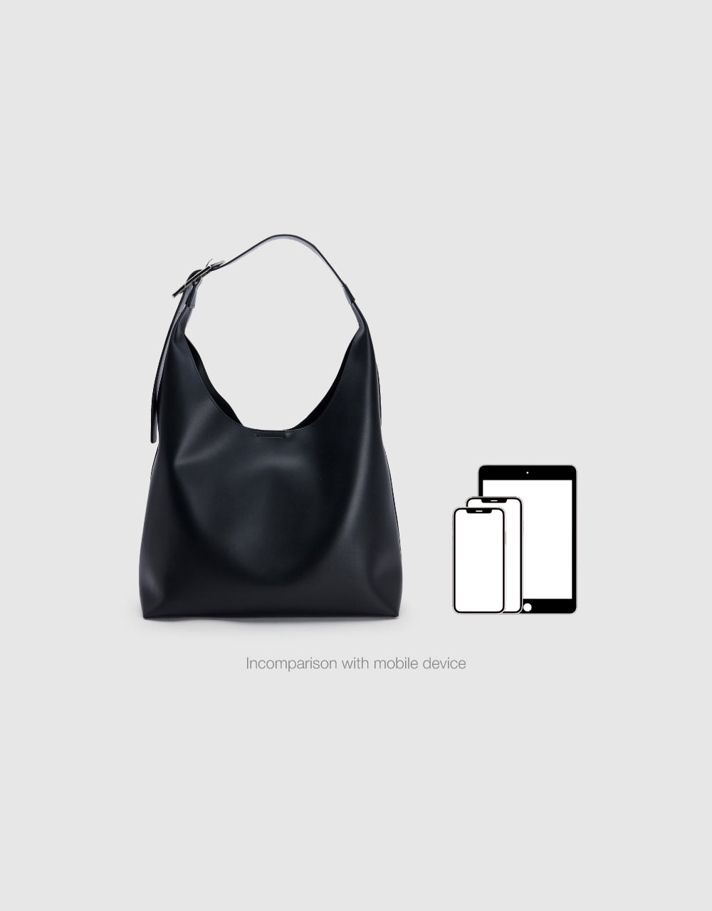 Faux Leather Tote Bag