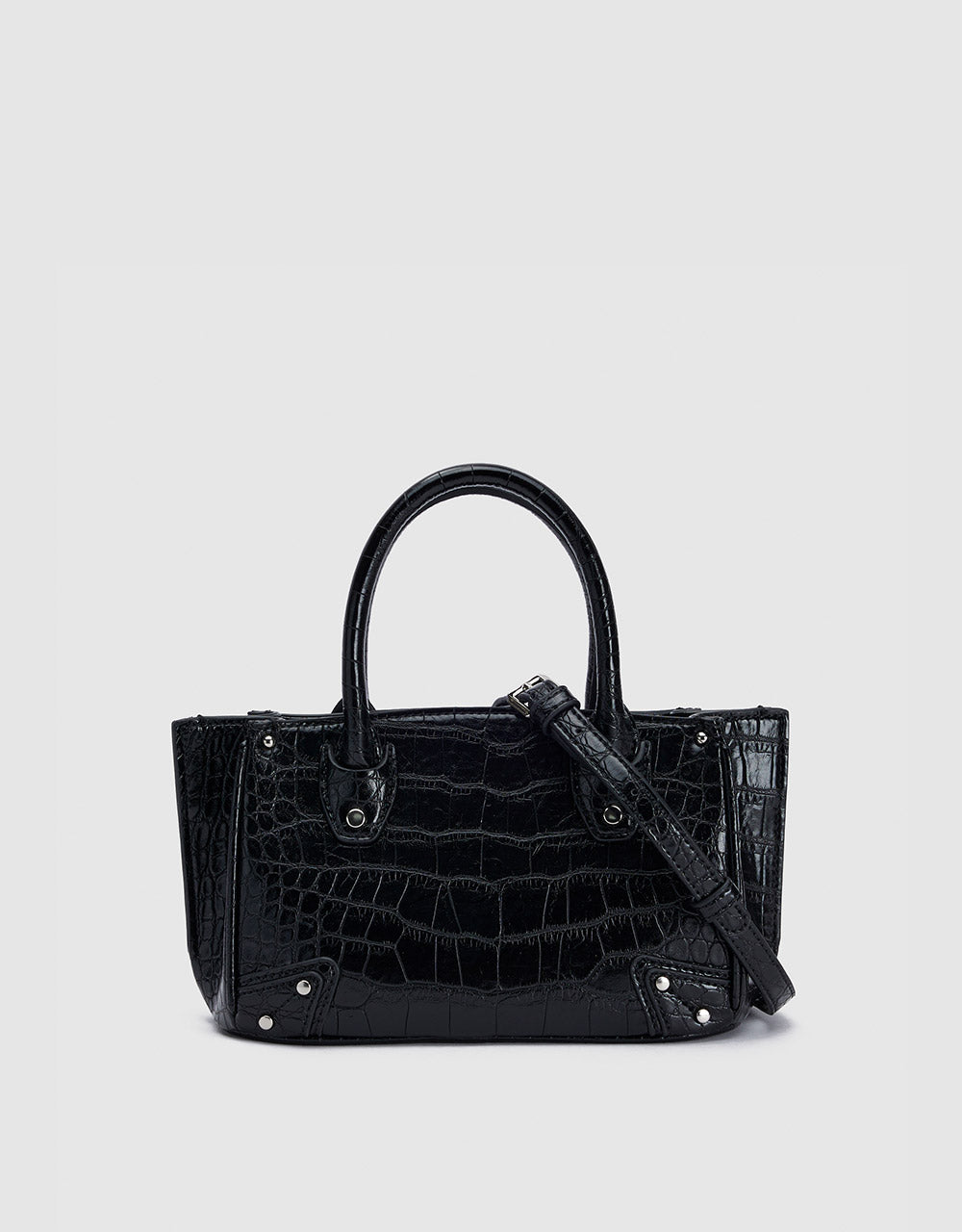 Croc Effect Tote Bag