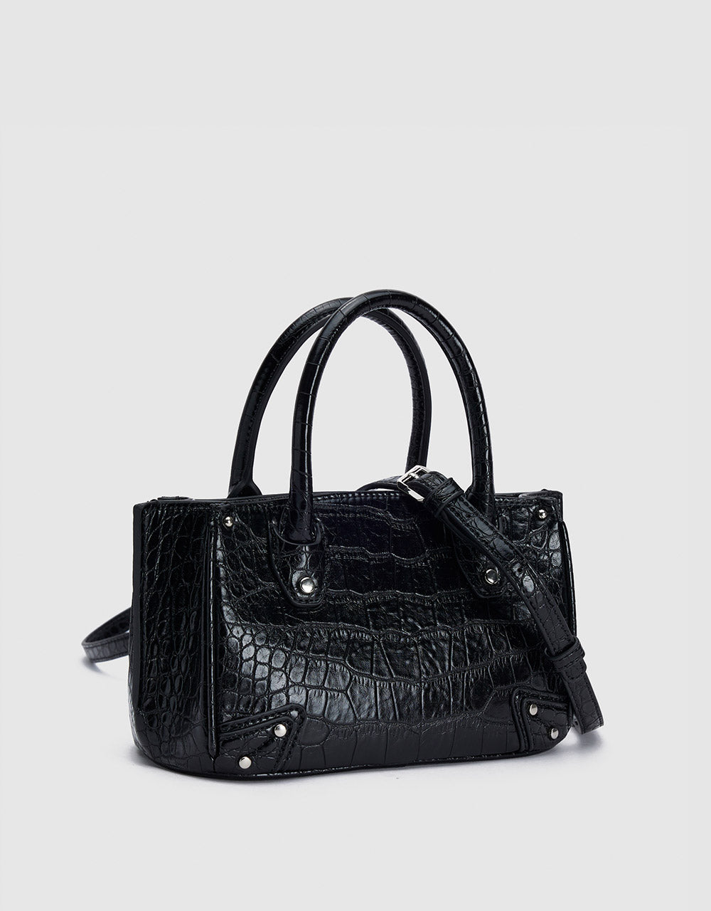 Croc Effect Tote Bag
