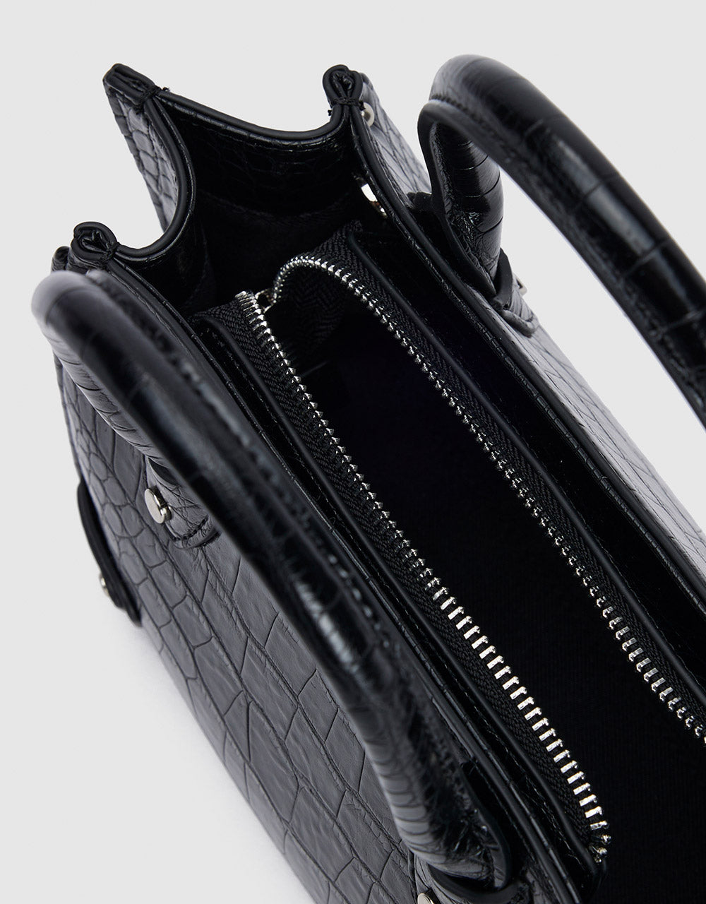 Croc Effect Tote Bag