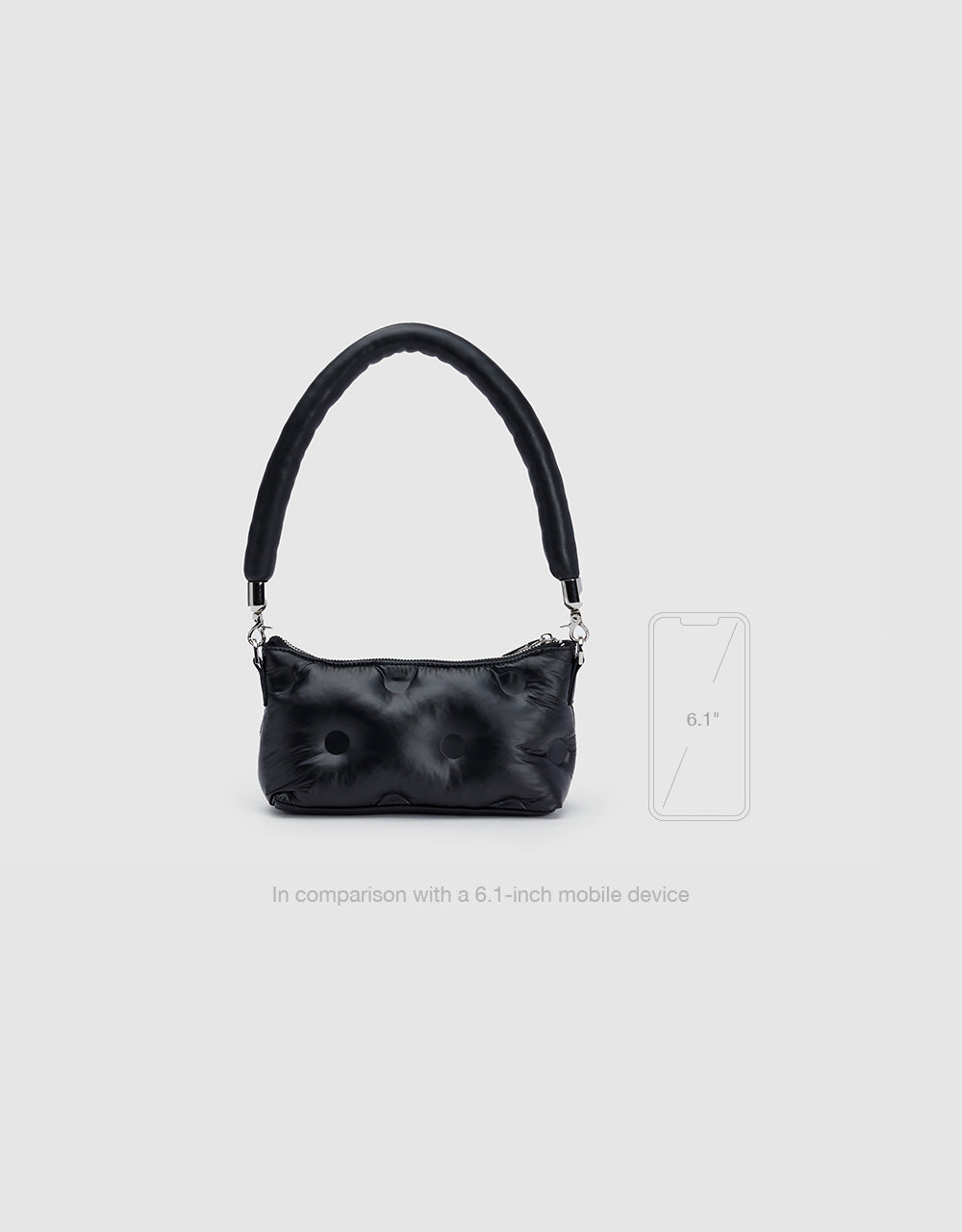 Quilted Baguette Bag