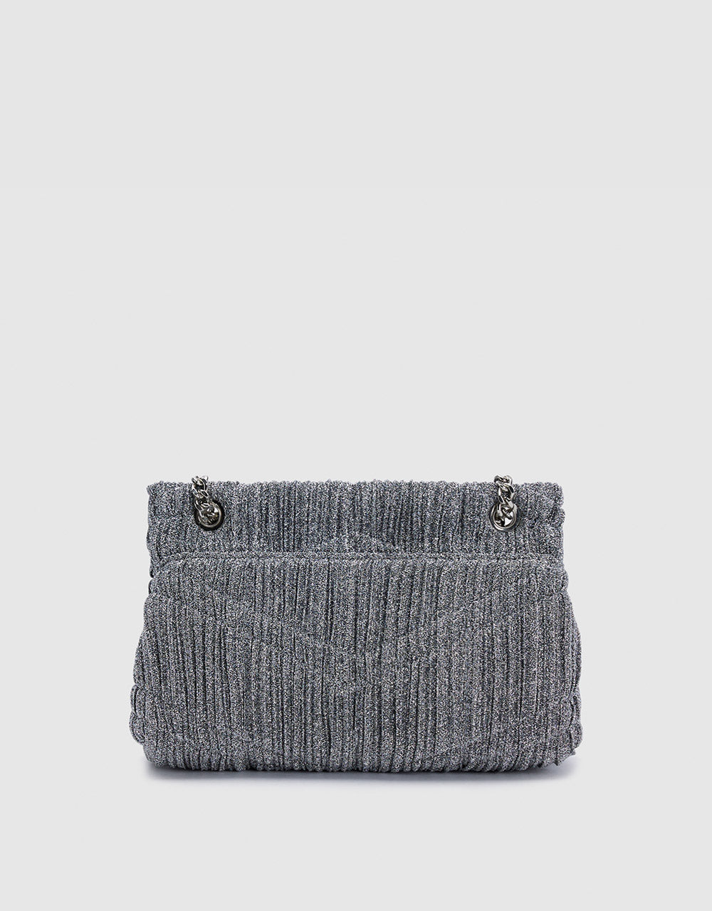 Printed Ruched Shoulder Bag