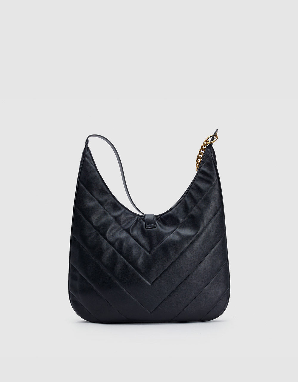 Chevron Baguette Bag