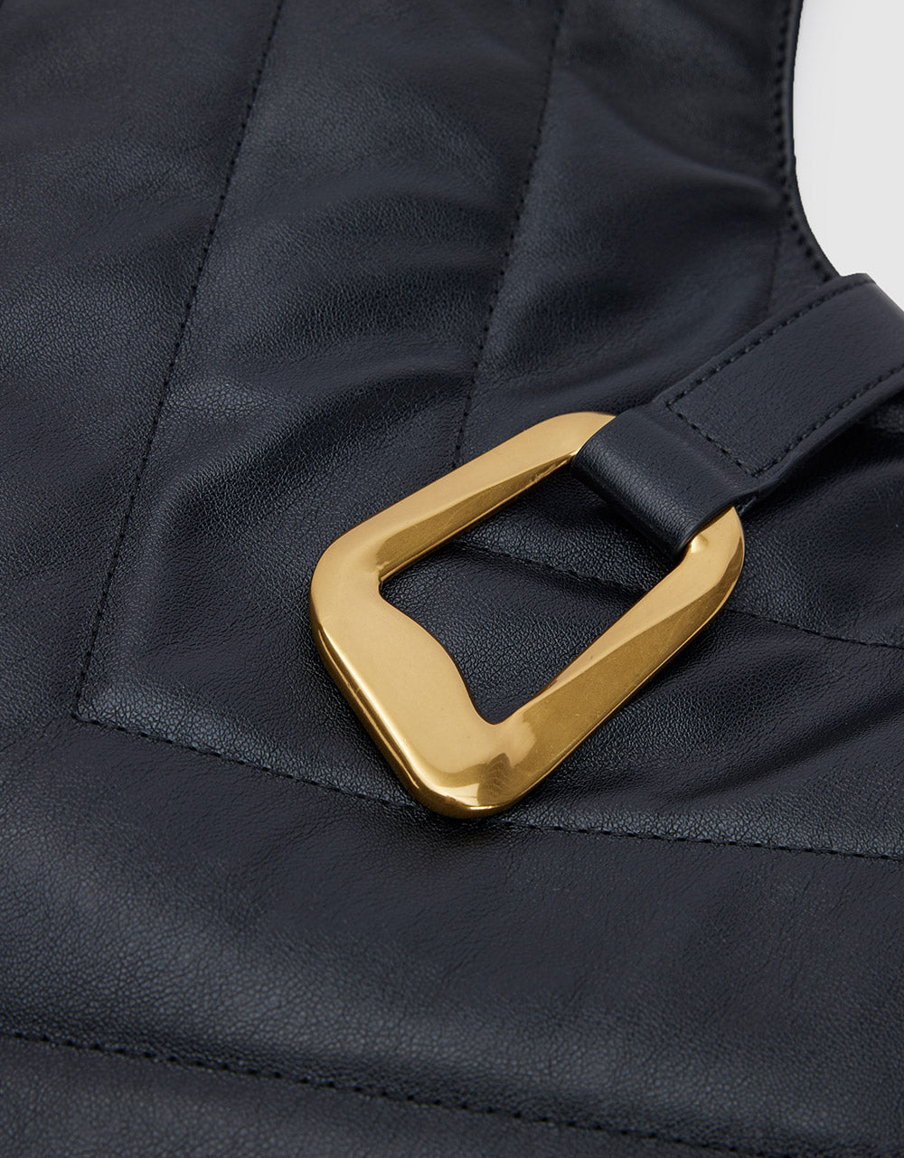 Chevron Baguette Bag