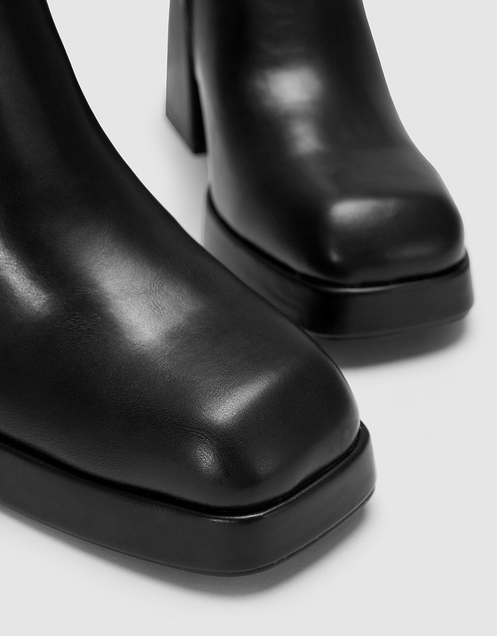 Block Heeled Ankle Boots
