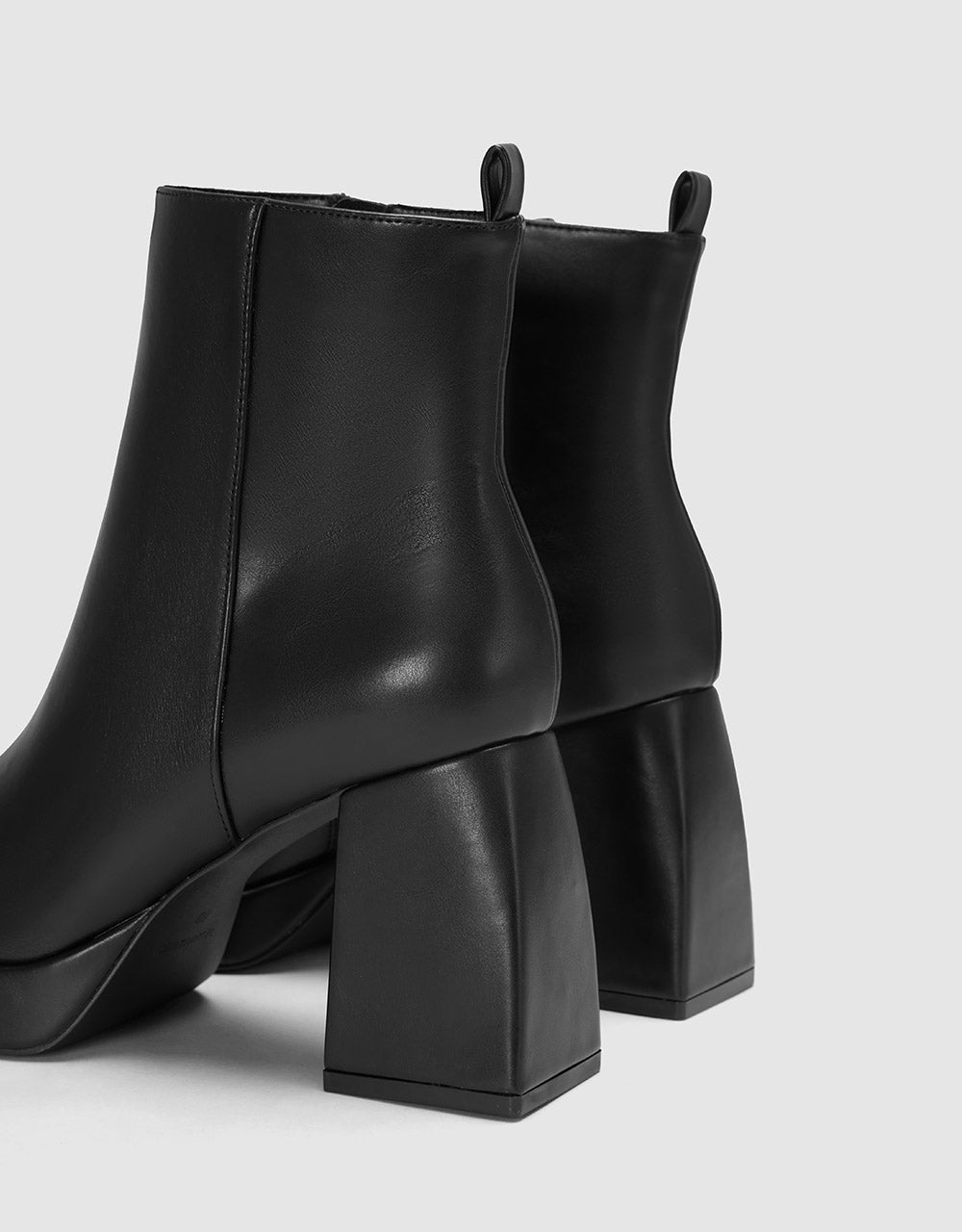 Block Heeled Ankle Boots