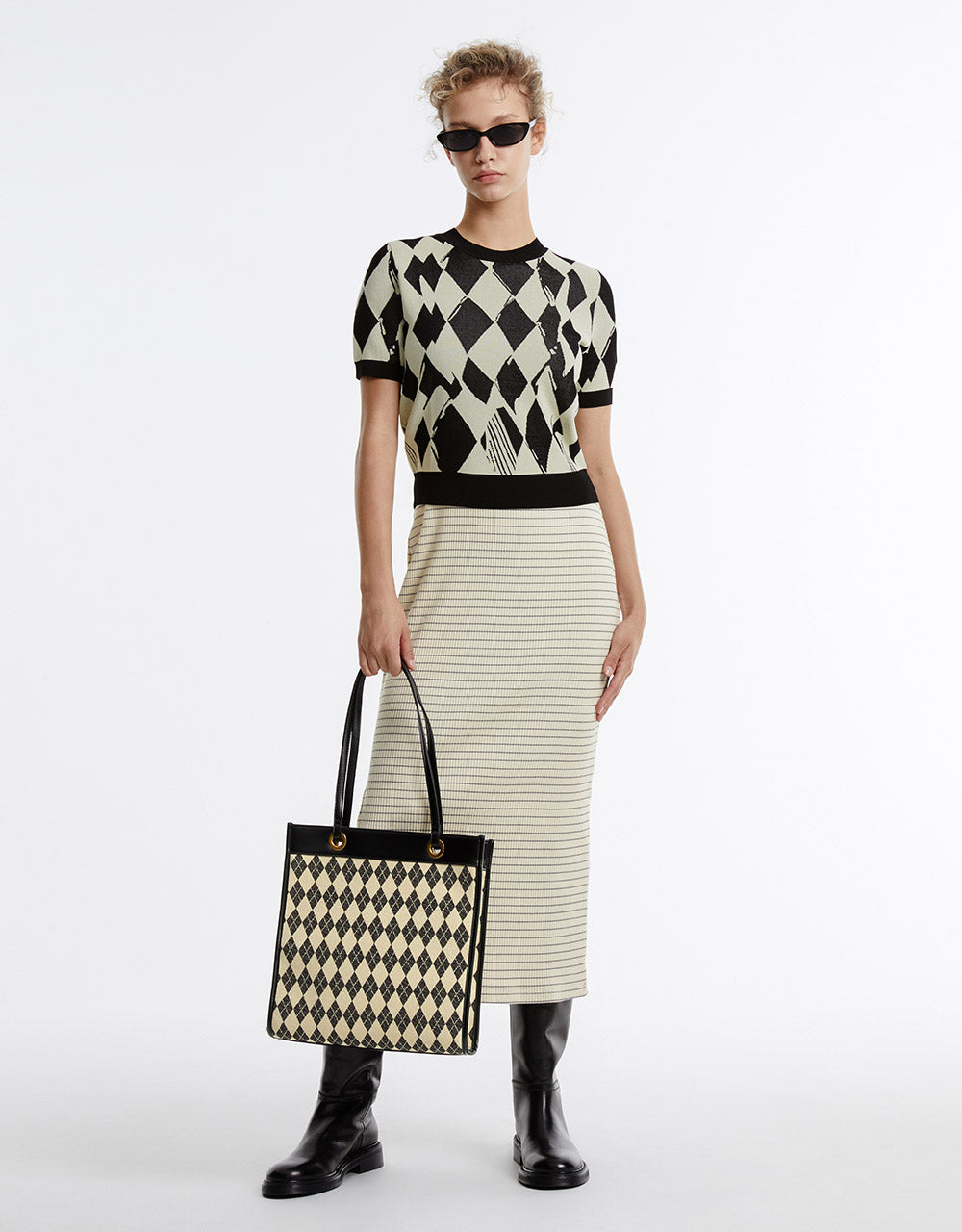 Argyle Tote Bag