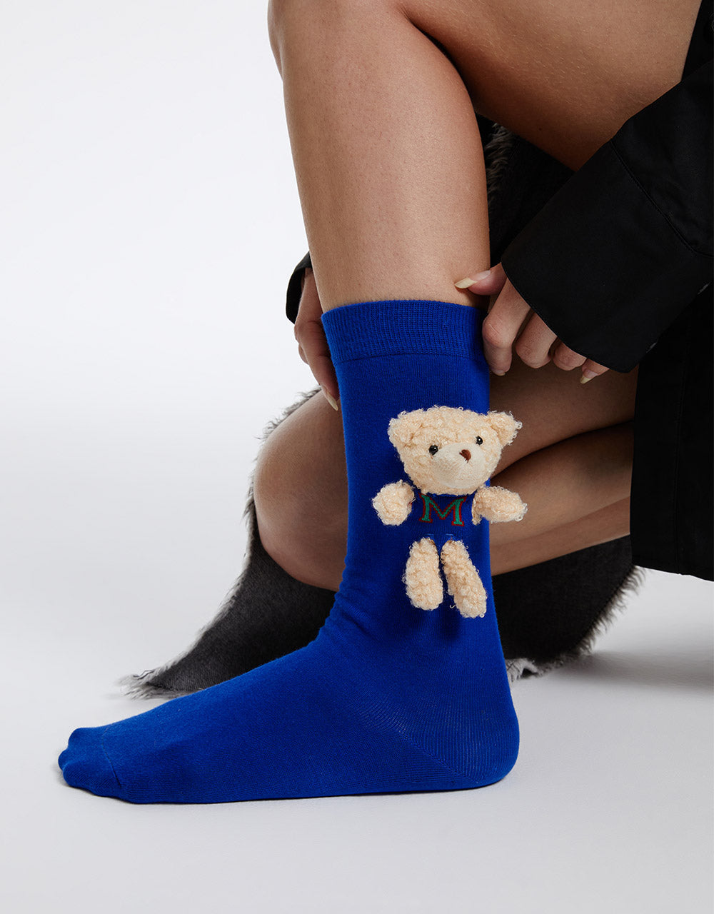 Bear Detail Socks