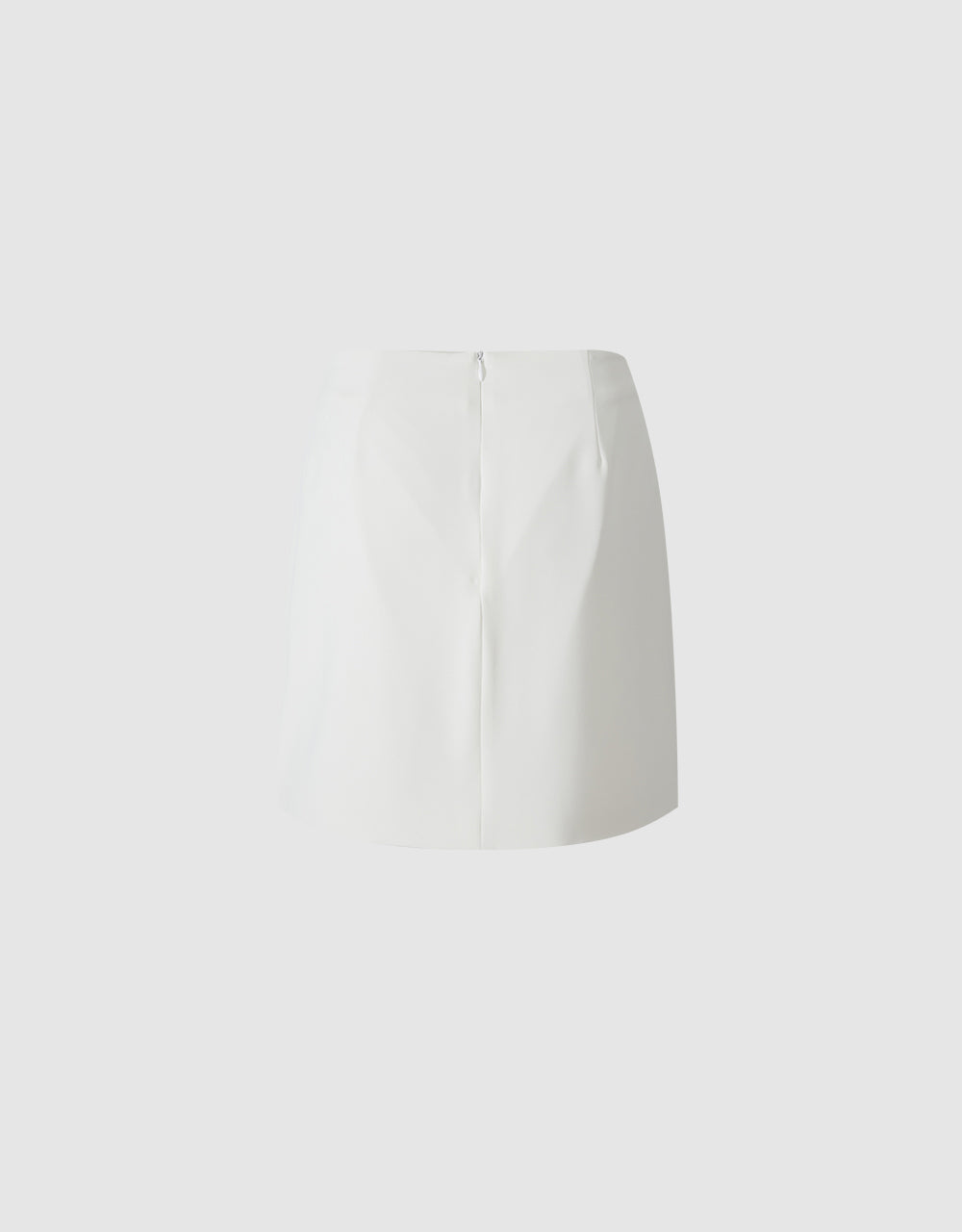 Faux Pearl Wrapped Skirt