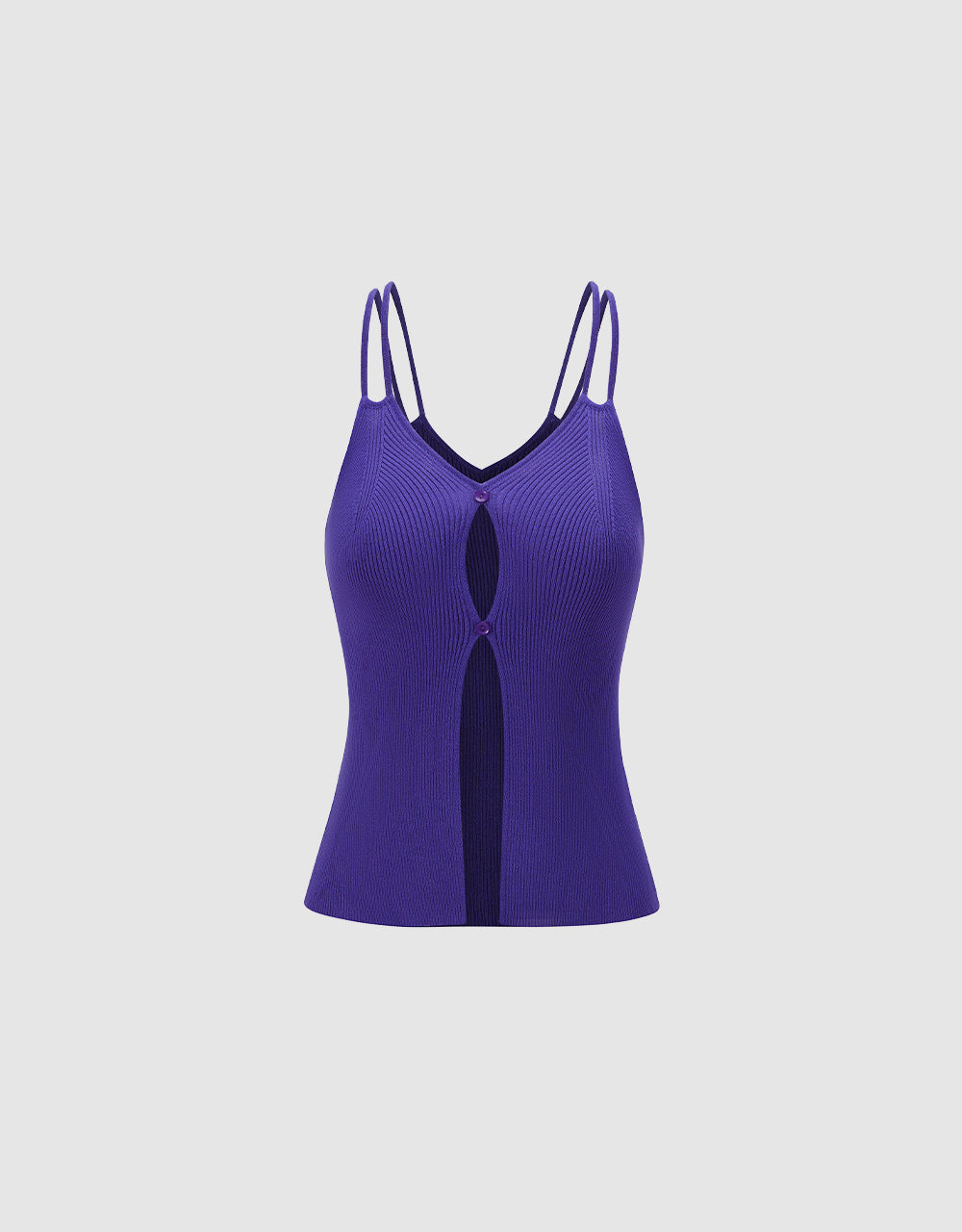 Cut Out Knitted Camisole