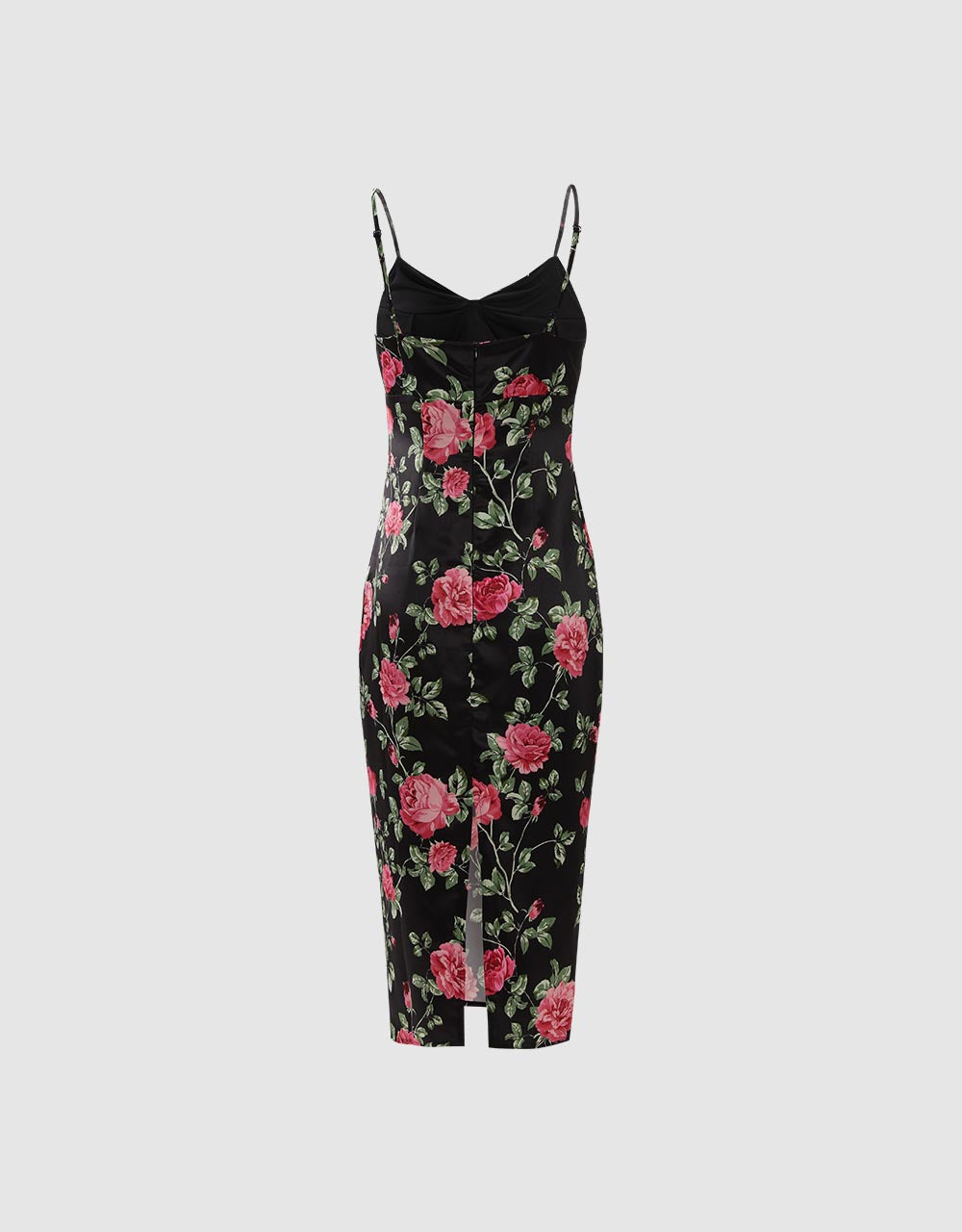 Floral Print Strappy Dress
