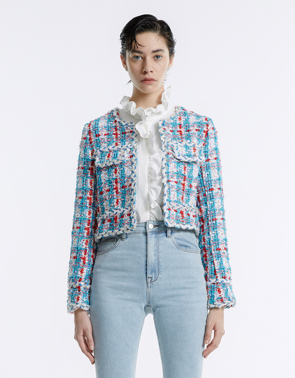 Tweed Cropped Jacket