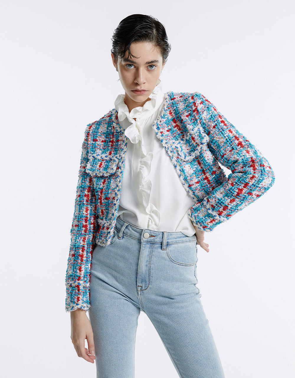 Tweed Cropped Jacket
