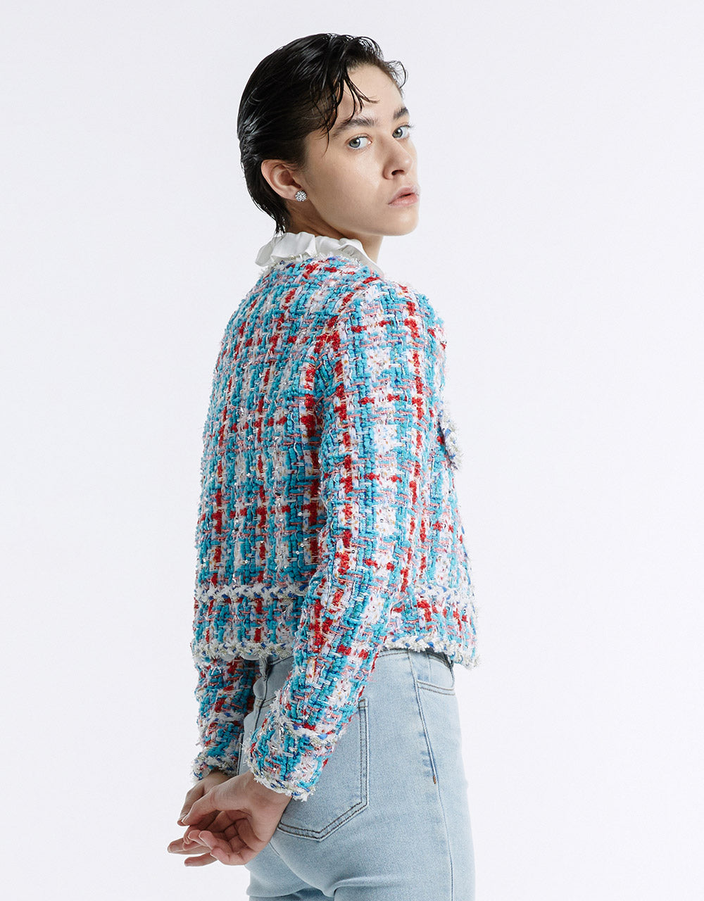 Tweed Cropped Jacket