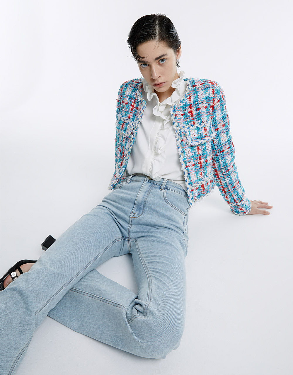 Tweed Cropped Jacket