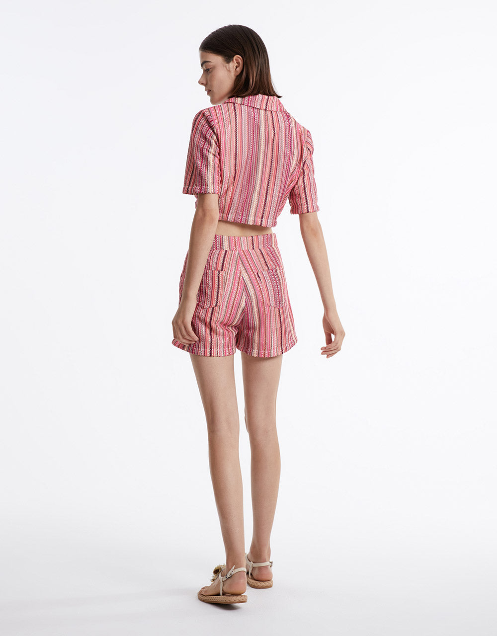 Striped Casual Shorts
