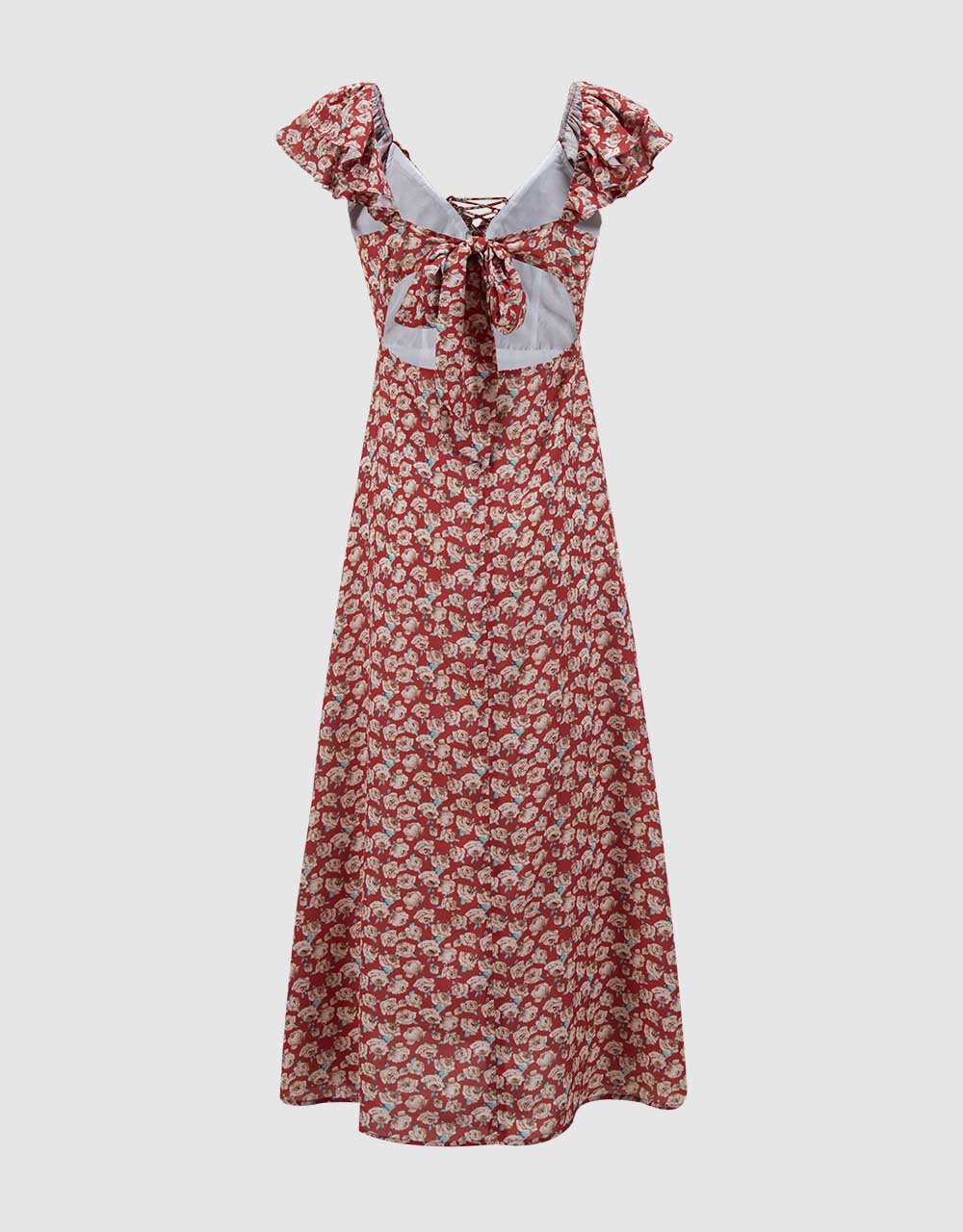Floral Ruffled Dress