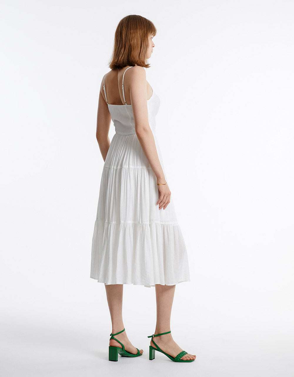O-Ring Detail Cut Out Dress