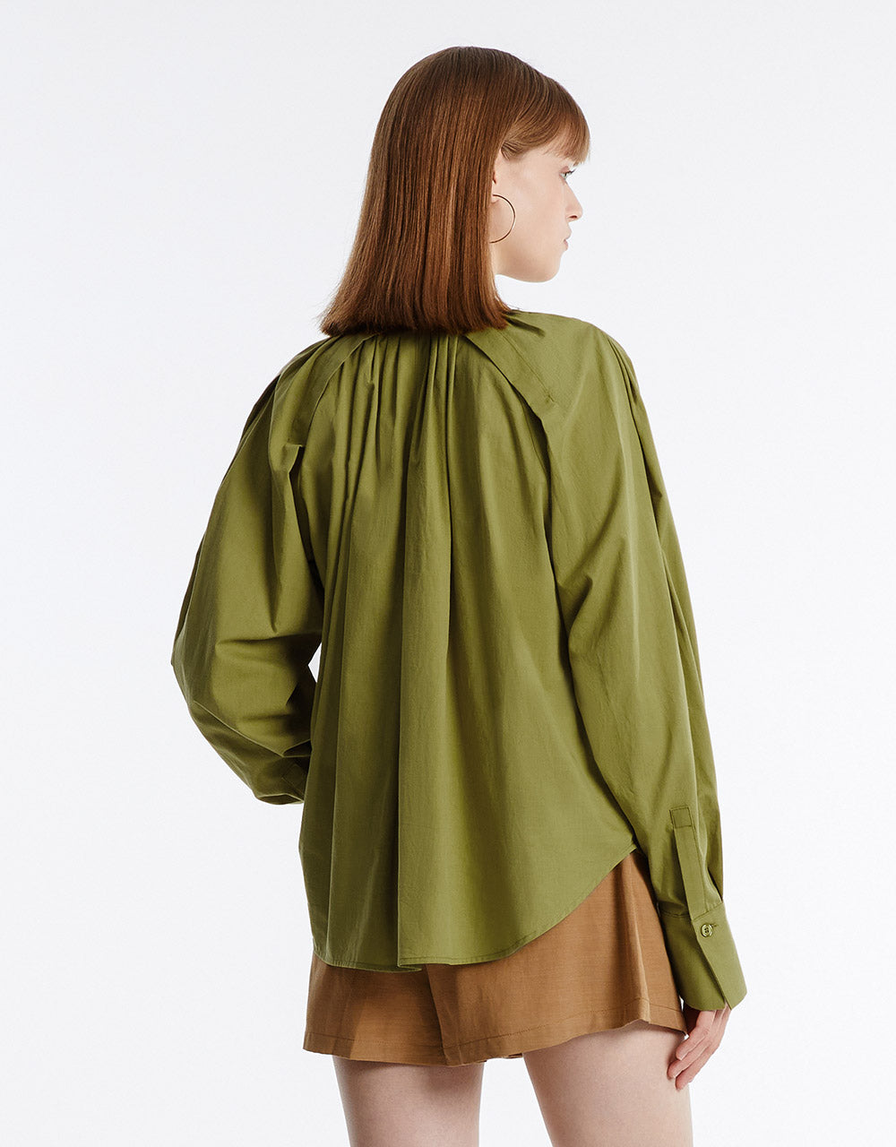 Pleated Detail Blouse